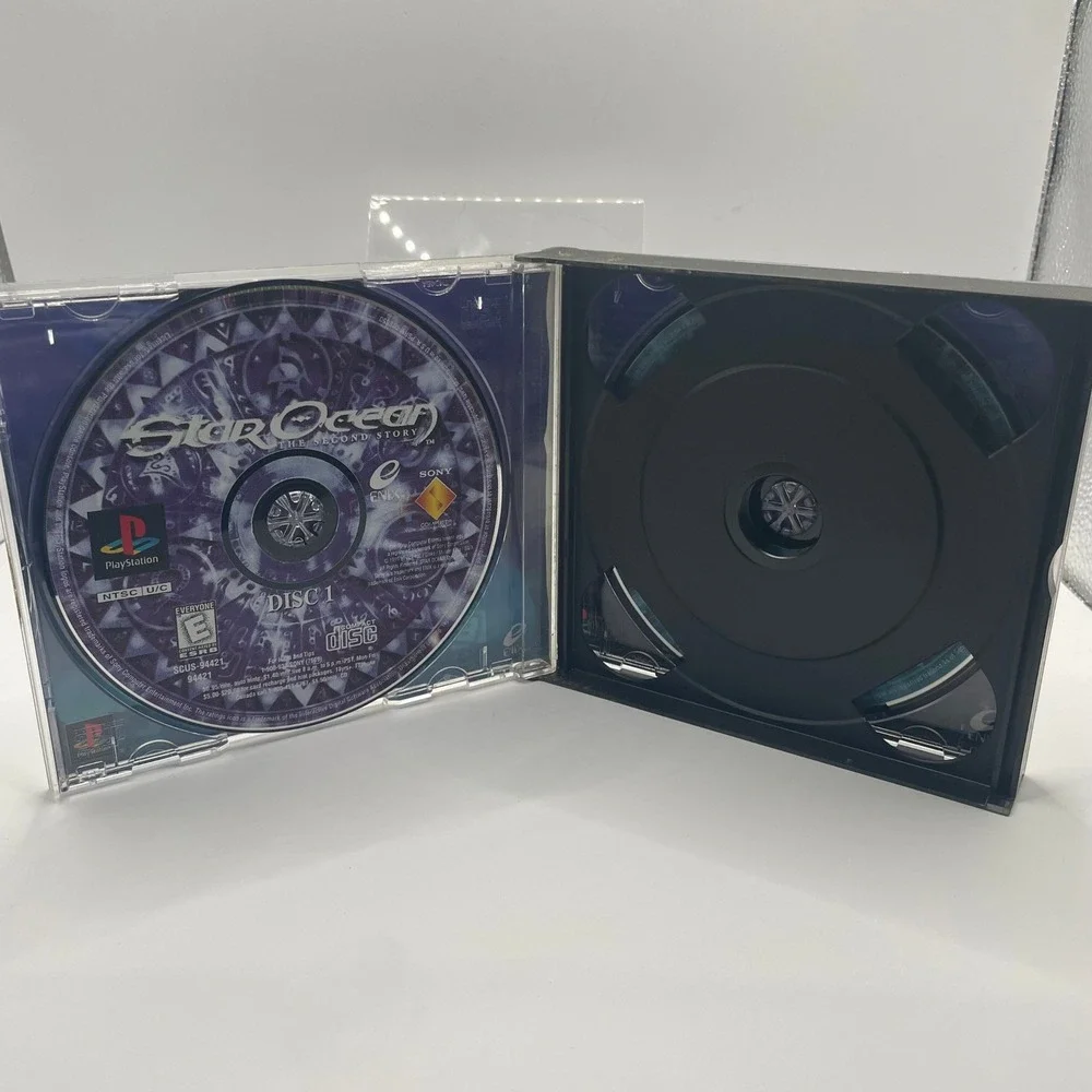 Star Ocean The Second Story Sony PlayStation PS1 Enix 1999 CIB